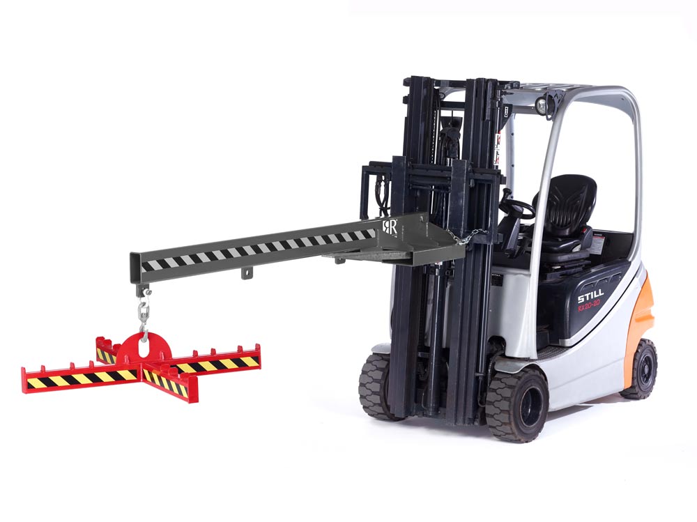 Big Bag Krantraverse RBKT rot RAL-3000 Ansicht 2 Big Bag Krantraverse RBKT rot RAL-3000 Ansicht 2